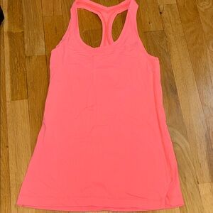 Lululemon Neon Pink Racerback Tank Top